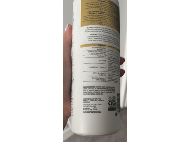 Pantene Pro-V Extremely Damage Hair Recovery Conditioner, 30 fl oz/888 mL