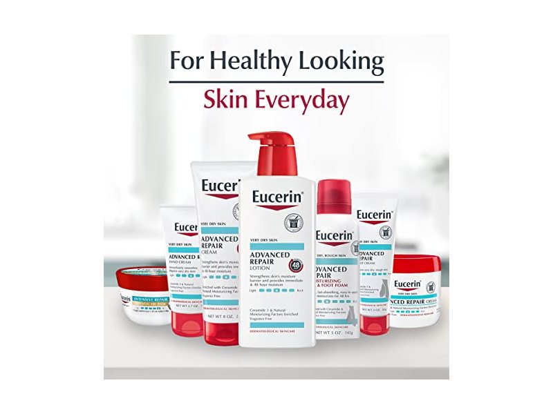 Eucerin Daily Hydration Gel Cream, Dry Skin, 12 oz