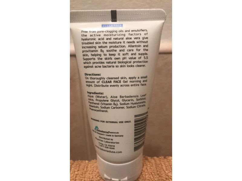 SebaMed Clear Face Care Gel, 1.69 fl oz