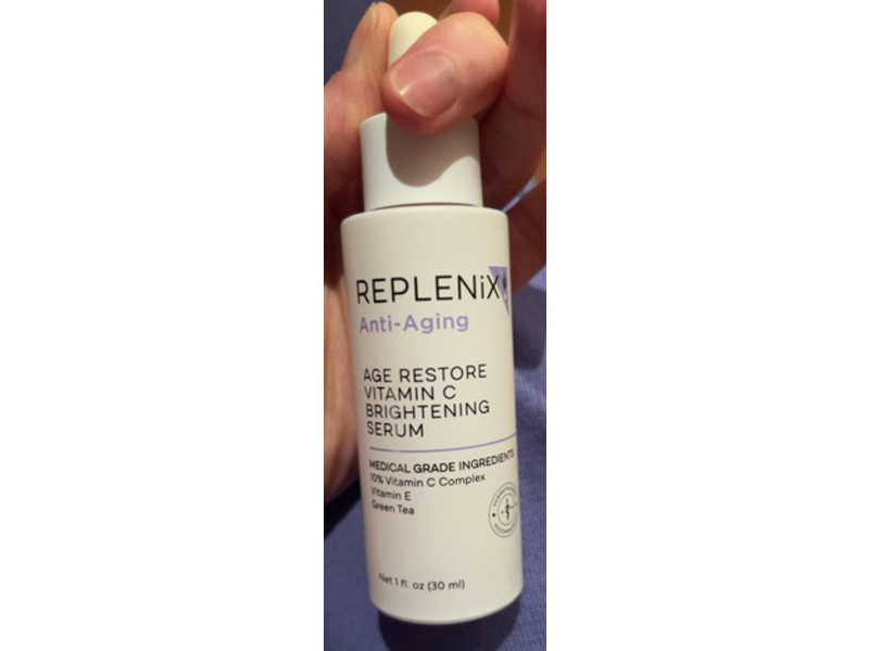Replenix Age Restore Vitamin C Brightening Serum, 1 fl oz/30 mL
