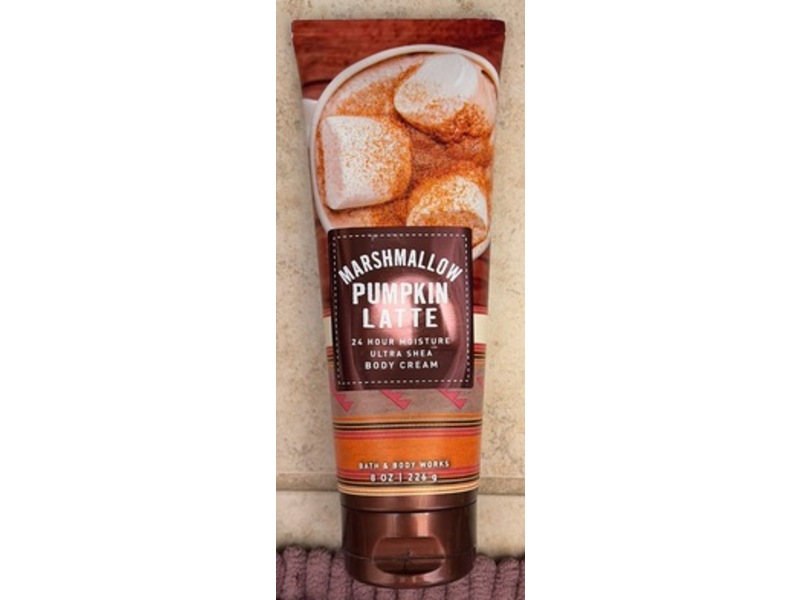 Bath & Body Works Ultra Shea Body Cream, Marshmallow Pumpkin Latte, 8 oz/226 g