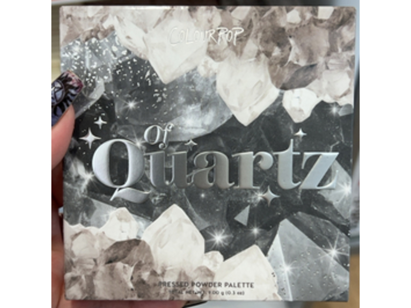 Colourpop Pressed Powder Eyeshadow Palette, Of Quartz, 0.3 oz/9.00 g