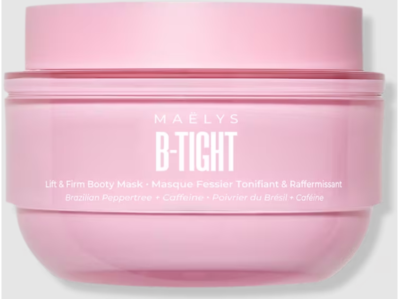 Maelys B-Tight Lift & Firm Booty Mask, Brazilian Peppertree + Caffeine, 1 fl oz/30 mL