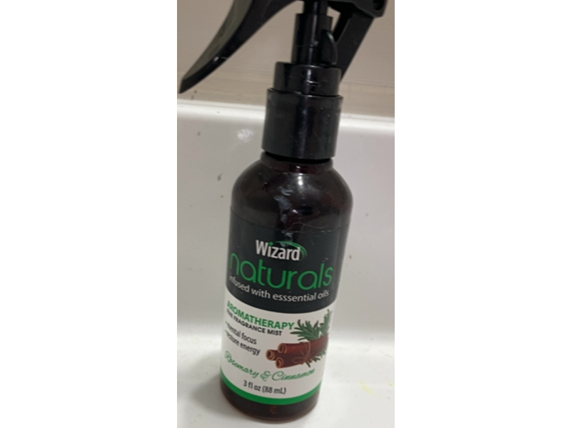 Wizard Naturals Aromatherapy Fine Fragrance Mist, Rosemary & Cinnamon, 3 fl oz/88 mL