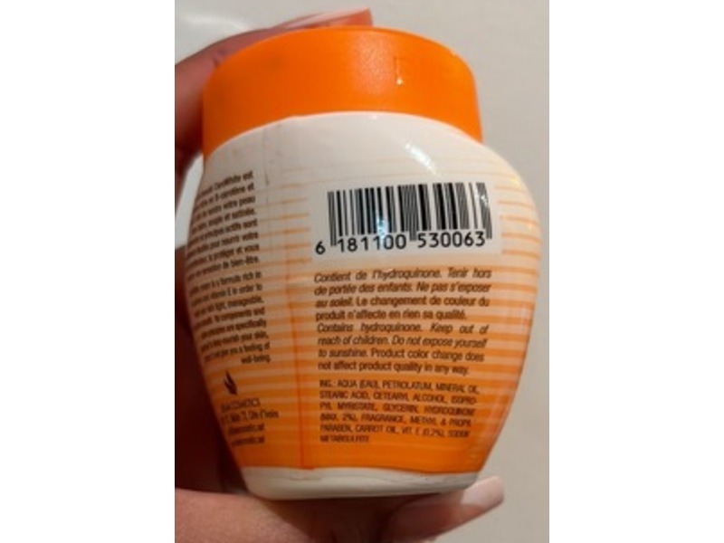 Dream Cosmetics Caro White Lightening Beauty Cream, Carrot Oil, 120 mL