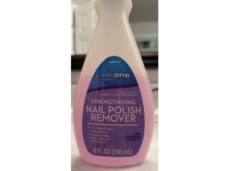 Care One Strengthening Nail Polish Remover, 8 fl oz/236 mL