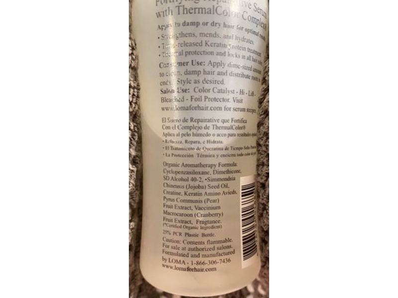 Loma Pearatin Fortifying Repairative serum, 3.4 fl oz/100 mL