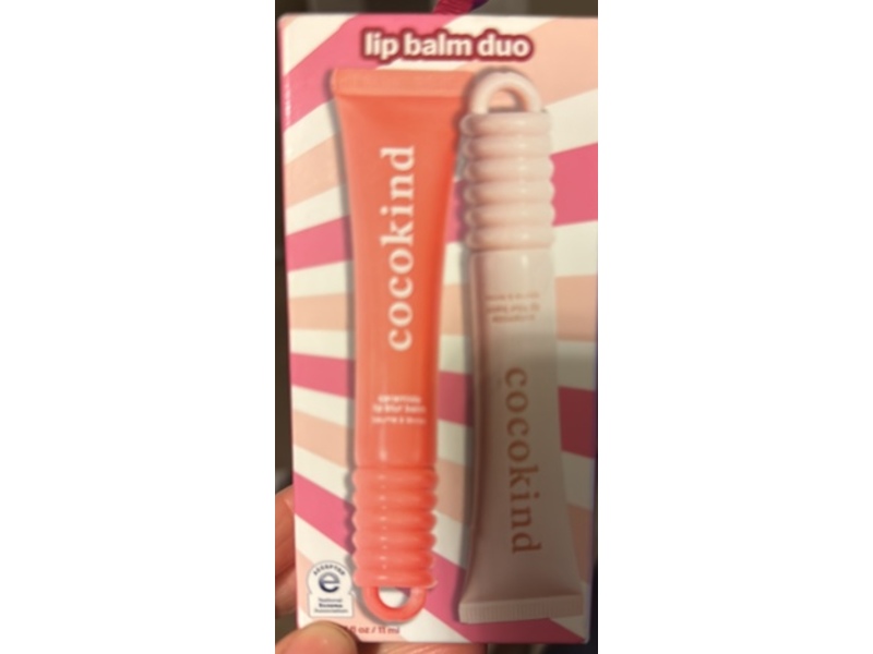 Cocokind Ceramide Lip Blur Balm Duo, Be Kind + Be Real, 0.37 fl oz/11 mL