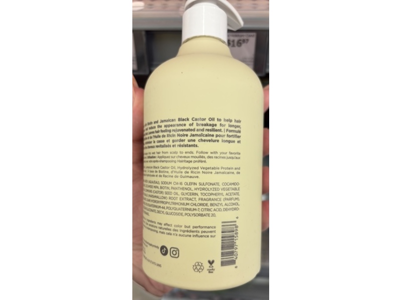 Hairitage By Mindy Mcknight Length Check Biotin Infused Shampoo, 13 fl oz/384 mL