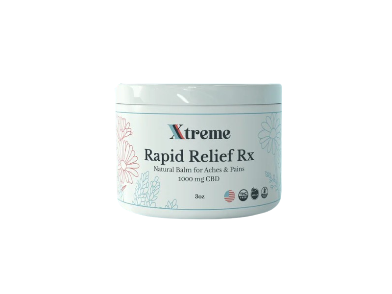 Xtreme Rapid Relief Rx Natural Balm, 3 oz