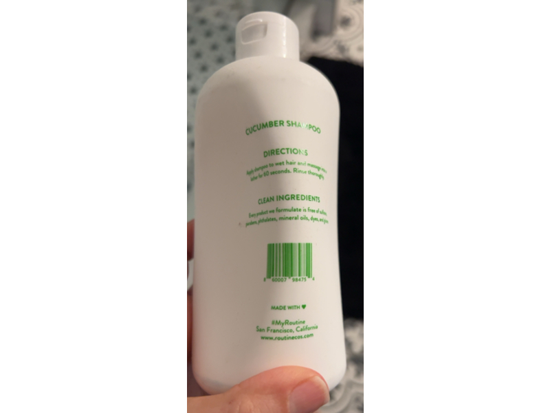 Routine Wellness Conditioner, Cucumber, 3 oz/89 mL