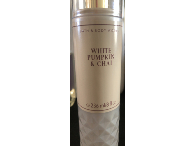 Bath & Body Works Fine Fragrance Mist, White Pumpkin & Chai
