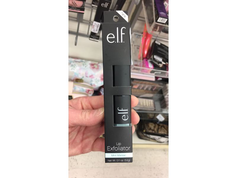 e.l.f. Cosmetics Lip Exfoliator Mint Maniac, 0.11 oz