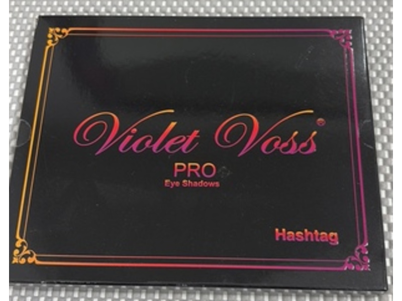 Violet Voss Pro Eyeshadow Palette, Hashtag, 1.26 oz/36 g