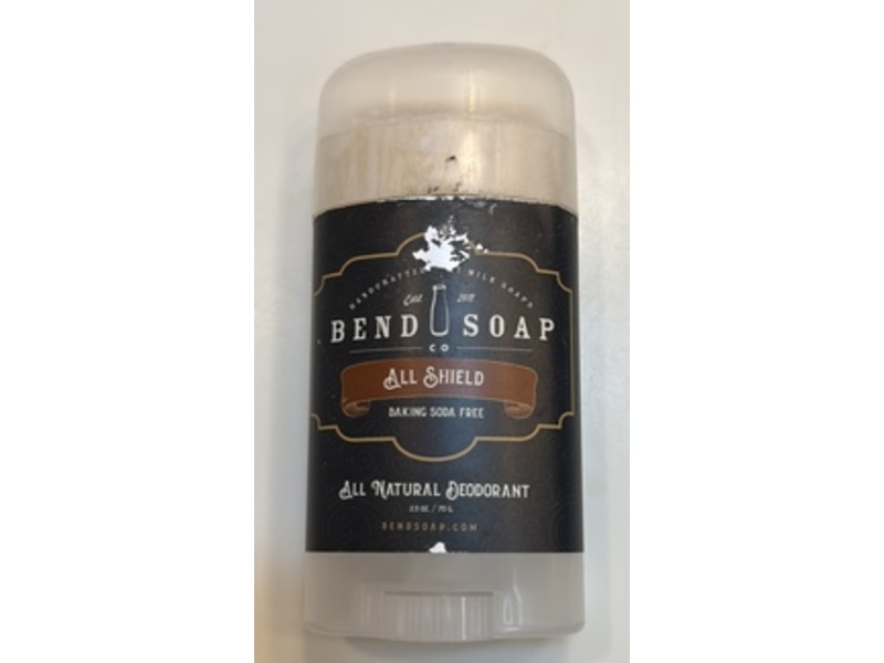 Bend Soap Co All Shield Natural Deodorant, 2.5 oz/70 g