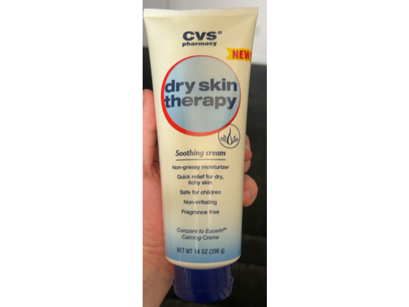 Cvs Pharmacy Dry Skin Therapy Soothing Cream, 14 oz/396 g