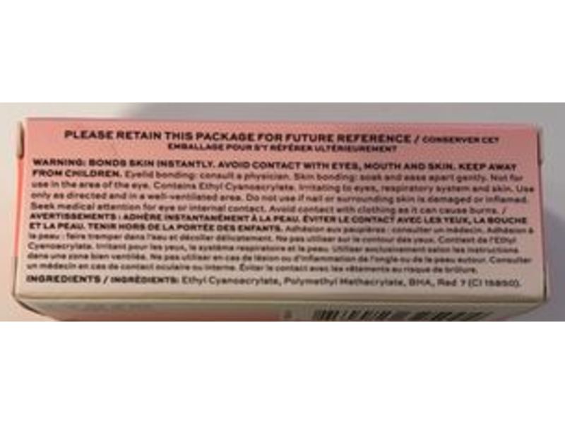 Glamnetic Brush On Nail Glue, 0.24 fl oz/7 mL