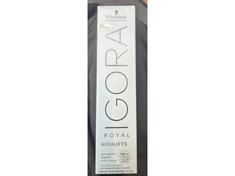 Schwarzkopf Professional Igora Royal Permanent Highlifts Color Cream, 12-0, 2.1 oz/60 g