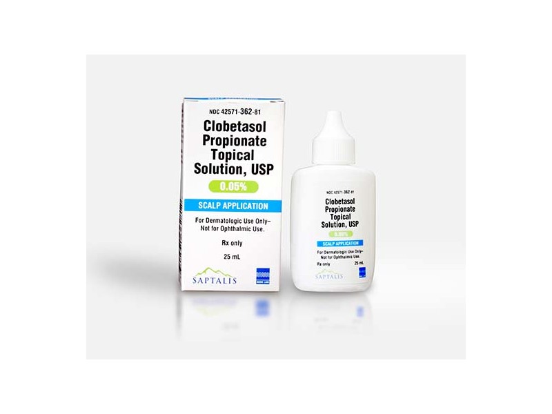 Clobetasol Propionate Topical Solution Usp 005 50 Ml Saptalis Rx Ingredients And Reviews 