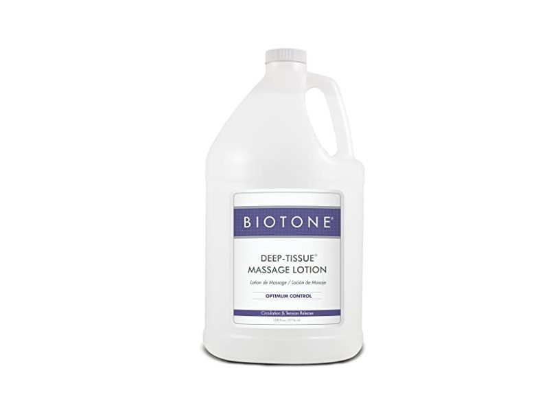 Biotone Deep-Tissue Massage Lotion, Unscented, 128 fl oz/3776 mL