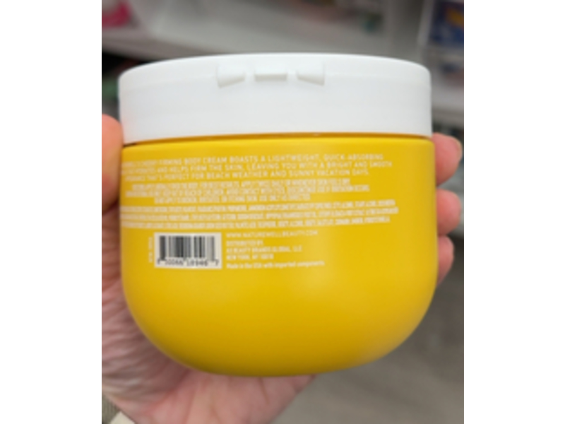 NatureWell Firming Body Cream, Cheeky, 12 oz/340 g