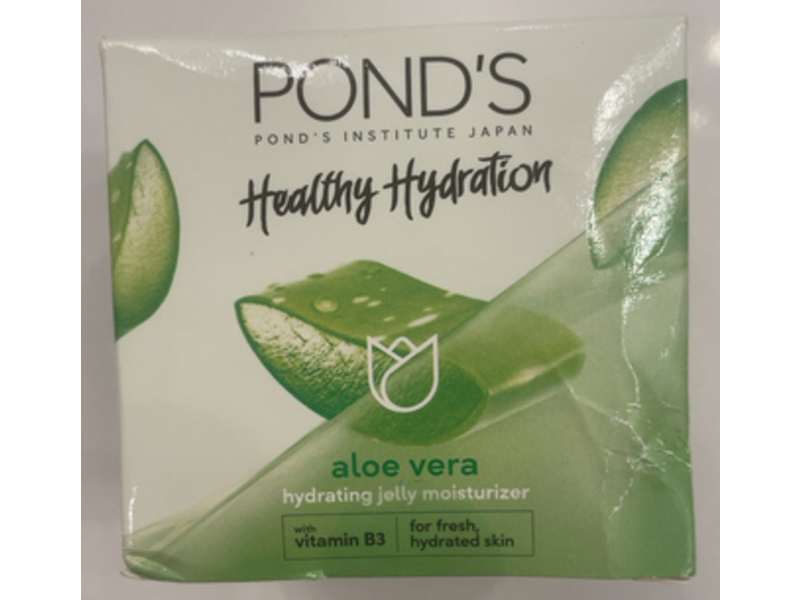 Pond's Healthy Hydrating Jelly Moisturizer, Aloe Vera, 50 g