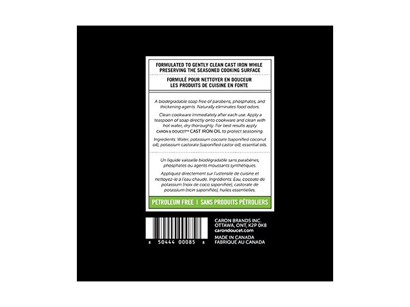 Caron & Doucet Cast Iron Cleaning Soap (8 oz)