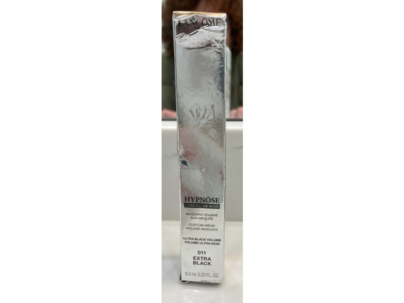 Lancome Hypnose Ultra Black Volume Mascara, 011 Extra Black, 0.20 fl oz/6.2 mL