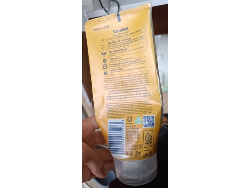 Vaseline Healthy Bright Gluta Vitamin Sunscreen Serum, SPF 30 PA++, 180 mL