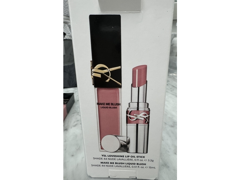 Yves Saint Laurent Loveshine Lip Oil Stick + Make Me Blush Liquid Blush, 44 Nude Lavalliere