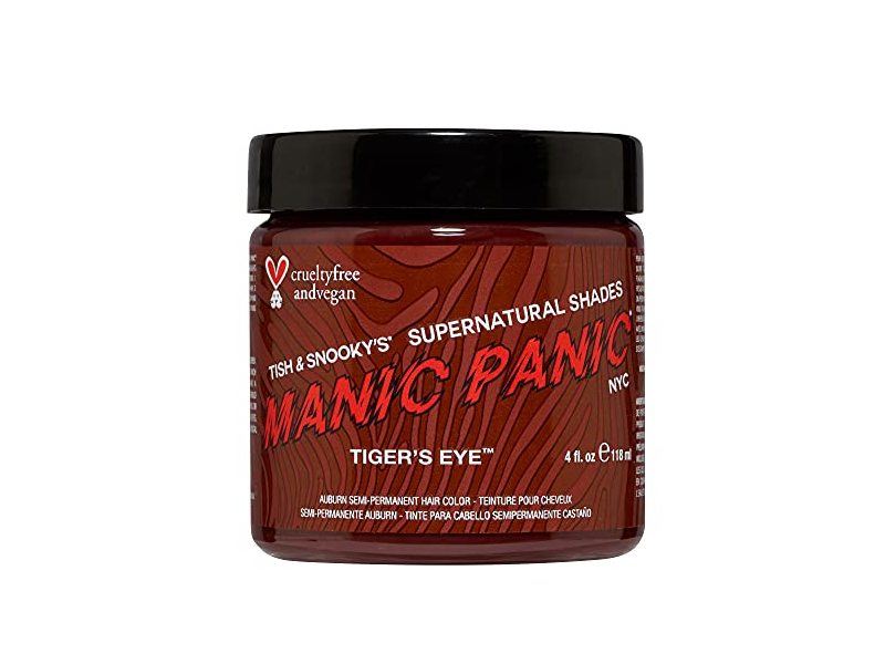 Manic Panic Semi Permanent Hair Color, Tiger's Eye, 4 fl oz/118 mL