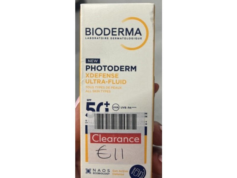 Bioderma Photoderm Xdefense Ultra-Fluid, SPF 50+ PA++++, 40 mL