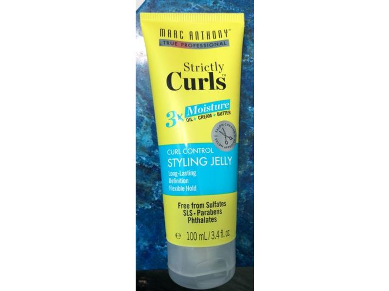 Marc Anthony Strictly Curls 3x Moisture Styling Jelly, 3.4 fl oz/100 mL