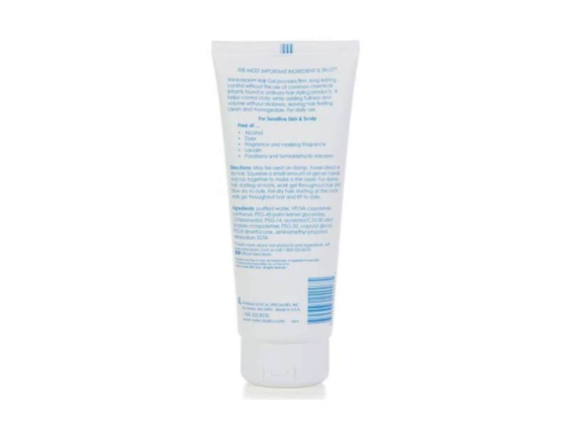 Vanicream Hair Gel, Sensitive Skin, 7 oz/198 g
