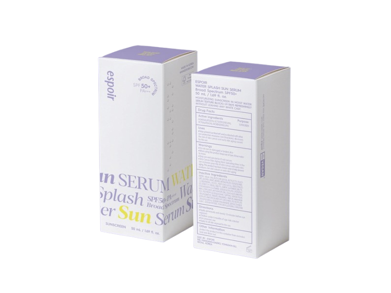 Espoir Water Splash Sun Serum, SPF 50+, 1.69 fl oz/50 mL