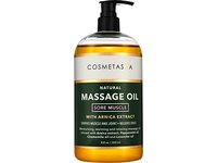 Cosmetasa Sore Muscle Massage Oil, Arnica Extract, 8.8 fl oz/260 mL - Image 2