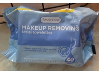 Smart Care Makeup Removing Facial Towelettes, 40 Count - thumbnail 1