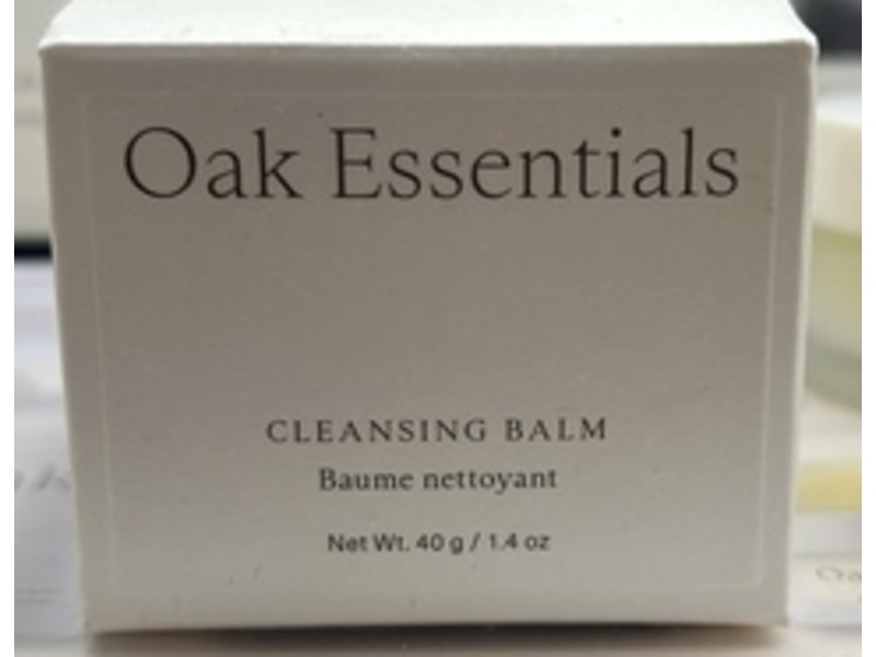 Oak Essentials Cleansing Balm, 1.4 oz/40 g.