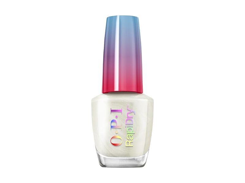 OPI RapiDry Quick Dry Lacquer, Snow Time Like the Present, 0.3 fl oz/9 mL