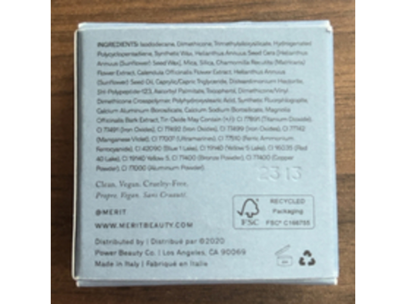 Merit Solo Shadow Matte Eye Color, Vachetta, 0.17 oz/5 mL