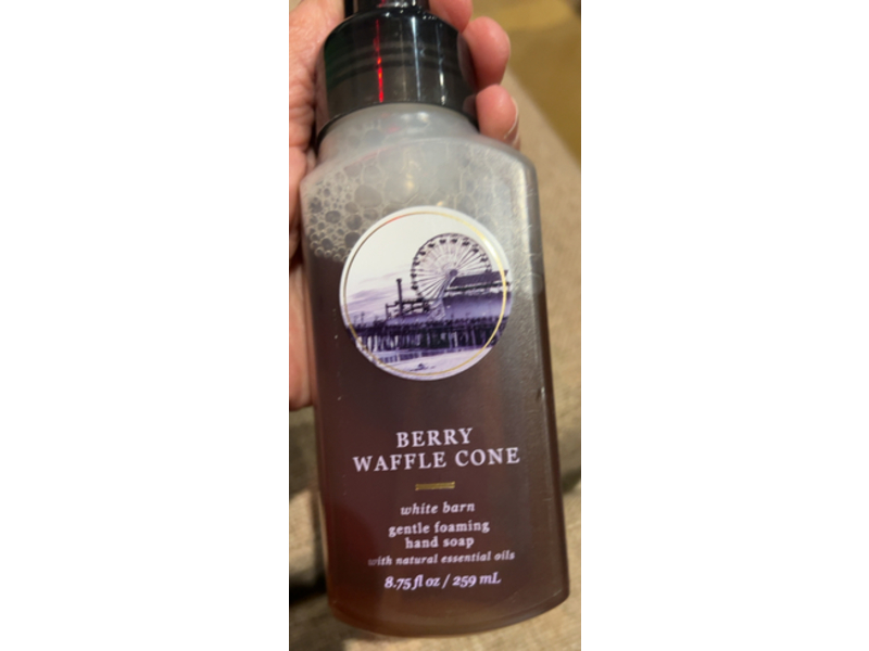 White Barn Gentle Foaming Hand Soap, Berry Waffle Cone, 8.75 fl oz/259 mL