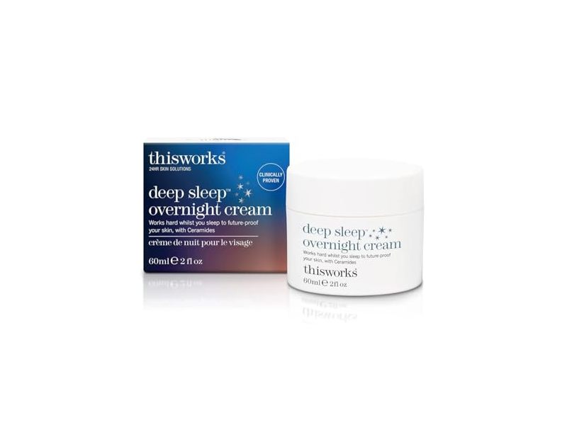 Thisworks Deep Sleep Overnight Cream, 2 fl oz/60 mL