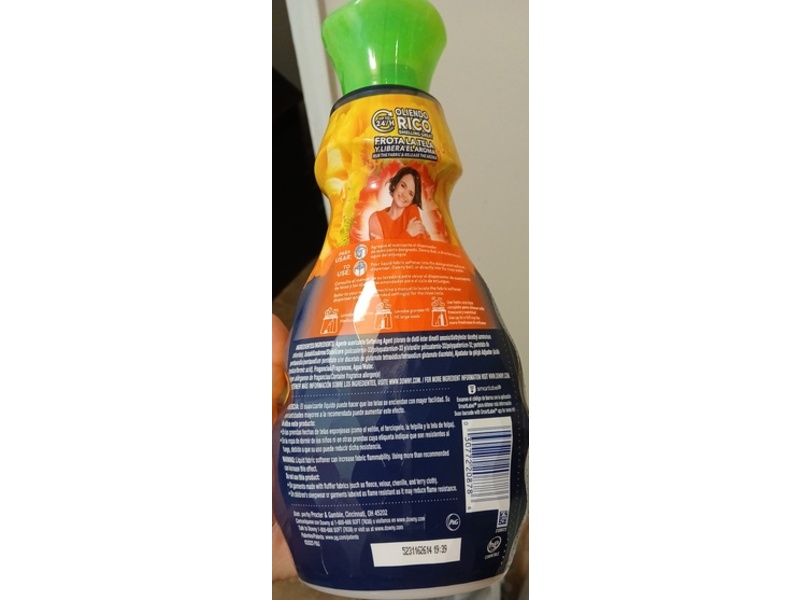 Downy Intense Fabric Softener, Pureza Purity, 44 Loads, 32 fl oz/0.96 L