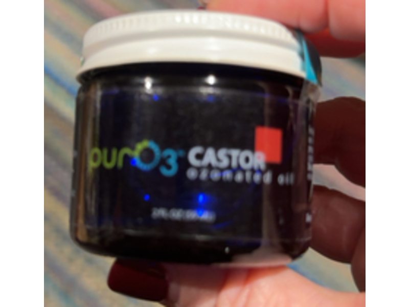 PurO3 Castor Ozonated Oil, 2 fl oz/59 mL