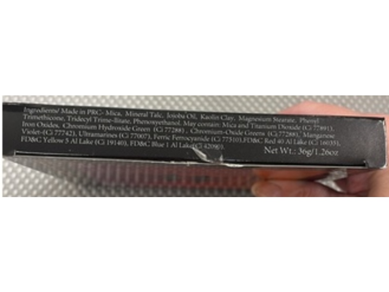 Violet Voss Pro Eyeshadow Palette, Hashtag, 1.26 oz/36 g