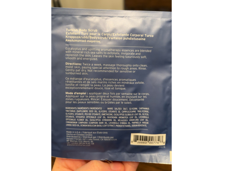 Kerstin Florian Exfoliate Turkish Body Scrub, 1 oz/30 g