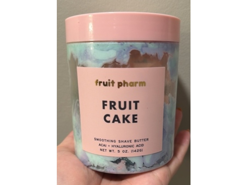 Fruit Pharm Smoothing Shave Butter, Fruit Cake, 5 oz/142 g