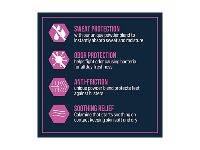 Certain Dri Women Body Powder, Calamine Scent, 8 oz/226 g