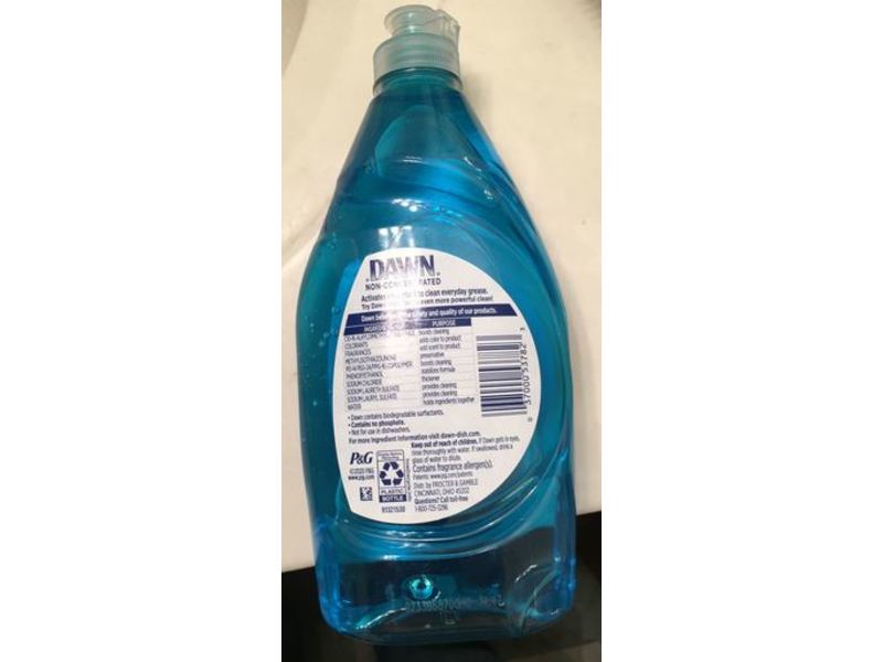 Dawn Simply Clean Dishwashing Liquid, 14.6 fl oz/431 mL