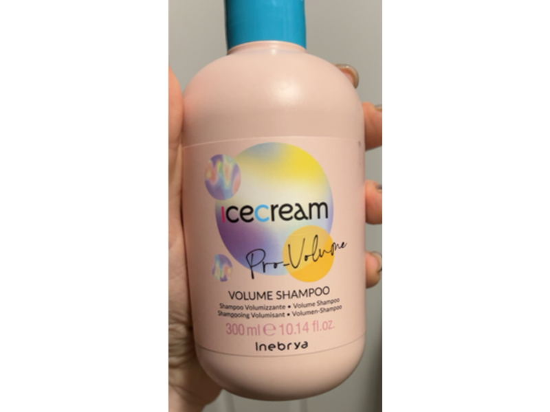 Inebrya Pro Volume Shampoo, Ice Cream, 10.14 fl oz/300 mL